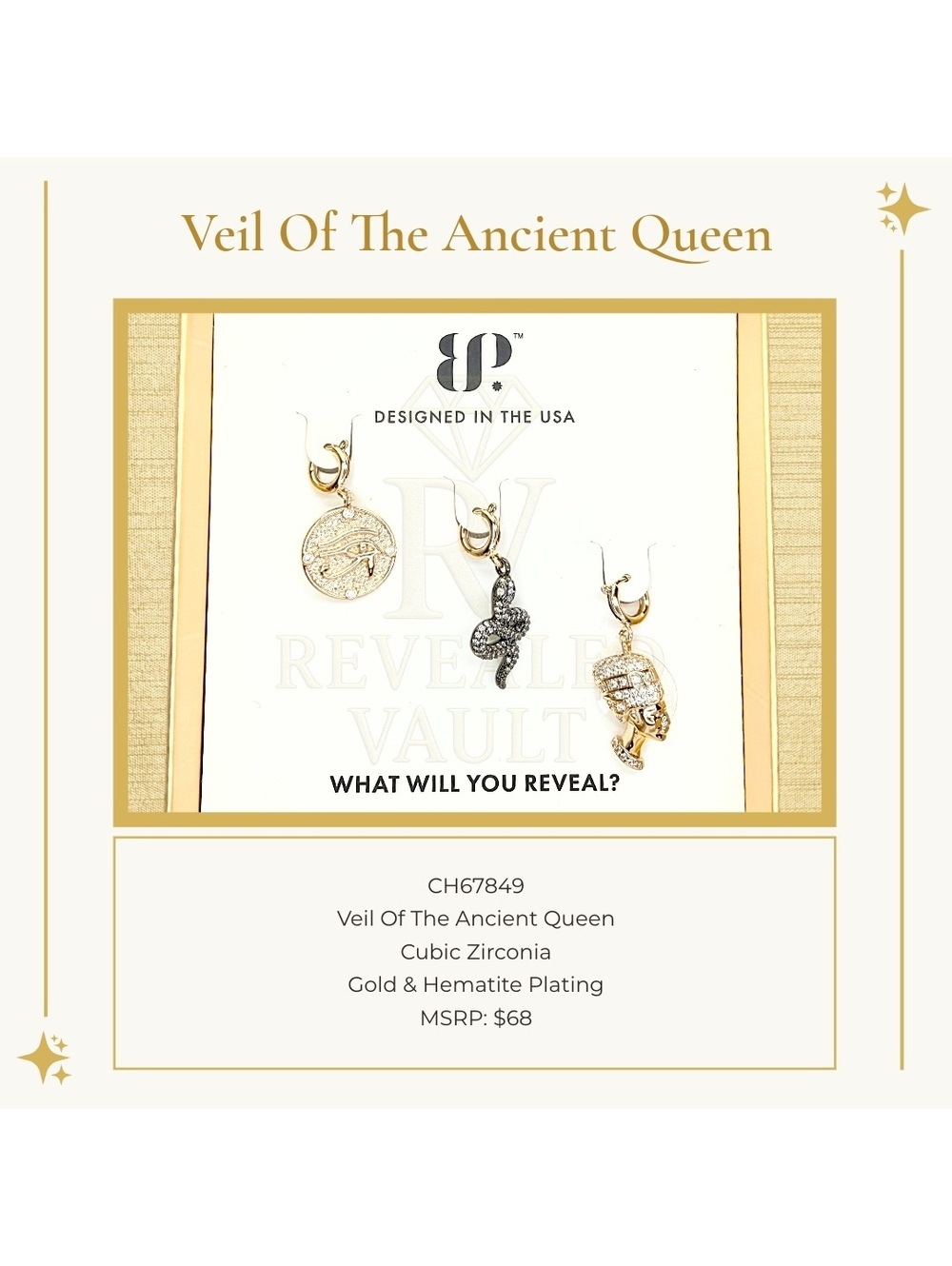 Veil Of The Ancient Queen - Gem Society Charms Summer 2026